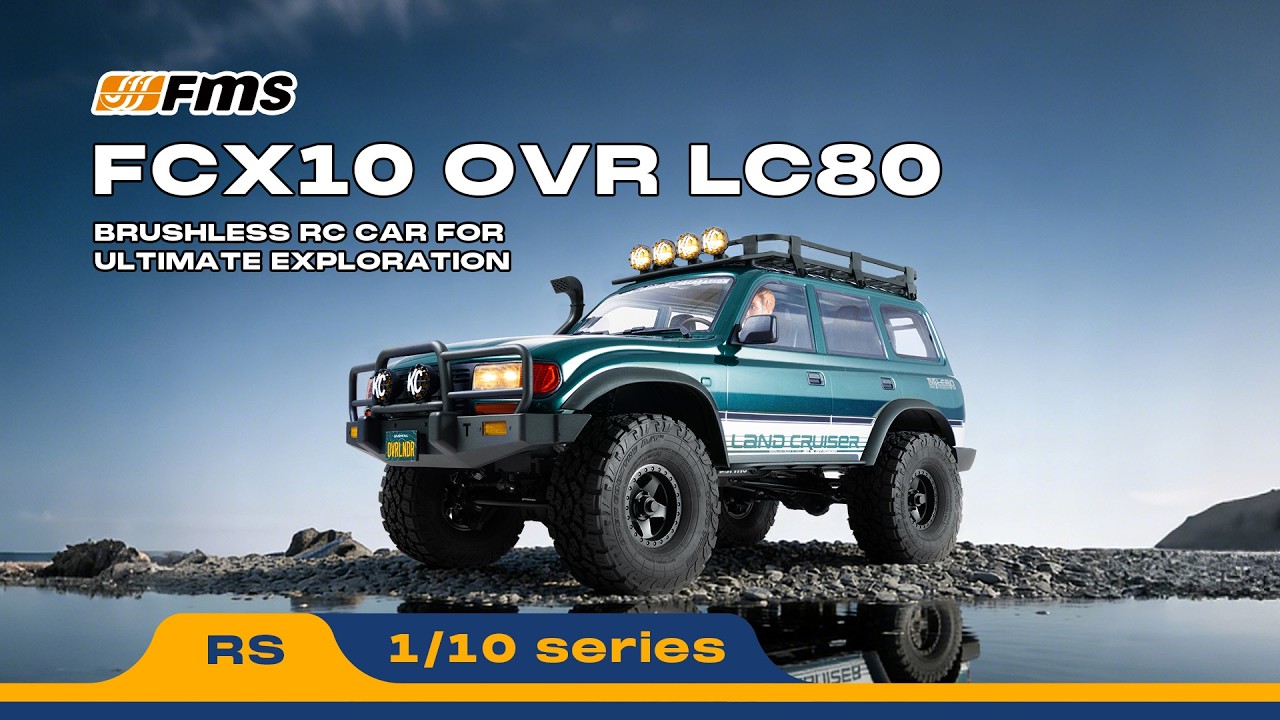 FMS 1/10 FCX10 OVR LC80 RS Brushless