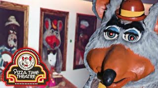 Chuck e cheese Portrait bots Trough the Years