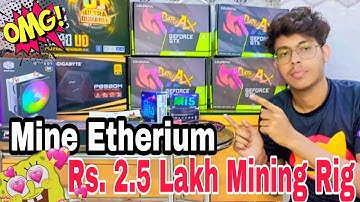 Rs 2.5 Lakh Ethereum Mining Rig Build | 4 X GTX 1660 Super Ethereum Mining Rig Profits & ROI | RB