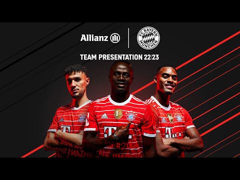 LIVE 🔴 Allianz FC Bayern Team Presentation 22/23