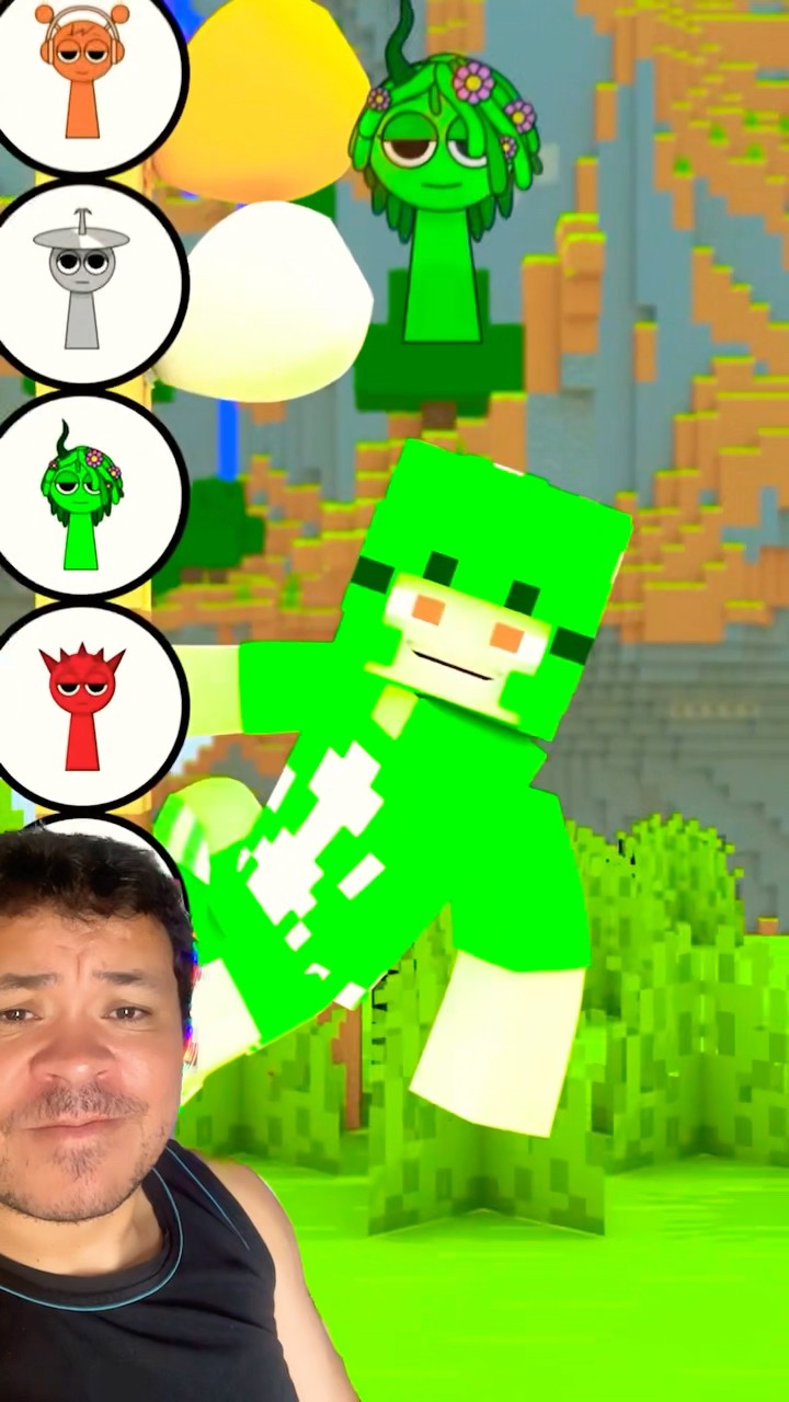 E SE O CADRES VIRASSE OS SPRUNKI #mayumigames #sprunki #shortsvideo #youtubeshorts