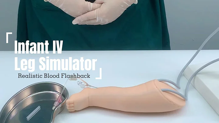 Infant  IV Leg Simulator for Infant IV Placement Practice