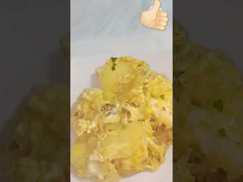 بطاطا في الكوكوط بدون لحوم والبنة روعة في عشرة دقائق تحضريه