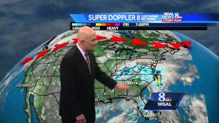 Joe Calhoun's Friday night forecast