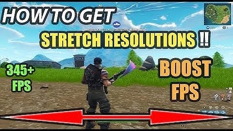 How to get Stretched Resolution in Fortnite Chapter 2 *NEW*