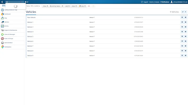 How to Use the Groups Filter for Vehicles, Zones & Users