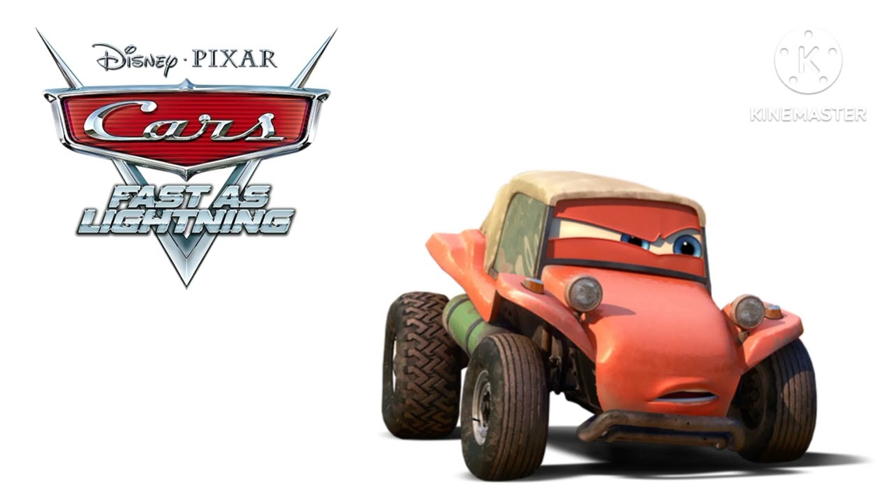 Pixar Cars 2 – Sandy Dunes – Véhicule Tout-terrain échelle 1/55 – Mattel – Dès 3 Ans