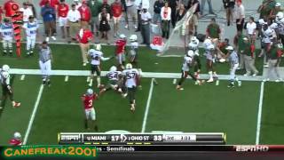 Sean Spence Miami Hurricanes Highlights