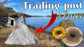 1700s Trading Post (Tons of Relics)Buttons, spearheads, and more… metal detecting the river.