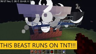 How to make engine in Minecraft "Inline 4"