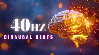 Unleash Your Mind's Potential with 40Hz Binaural Beats: Concentrate and Absorb Information Easily