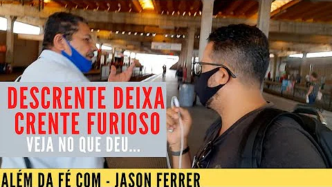 DESCRENTE DEIXA CRENTE FURIOSO - Veja no que deu...