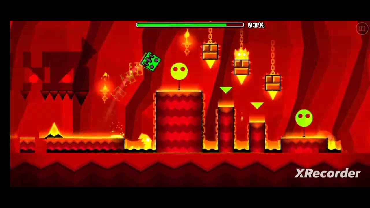me pasó geometry dash meltdown - YouTube