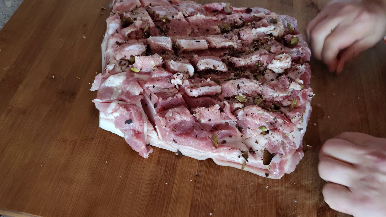 Kiaulės šonas kazane. Alaus dūmas. Naujos tradicijos!!!