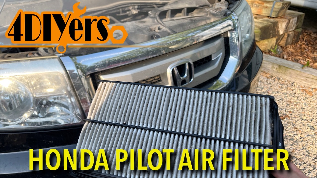 How to Replace the Air Filter on a Honda Pilot (2nd Gen | 3.5L V6)
