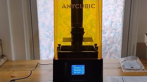 Anycubic Photon Mono 4K 6.23" Unboxing and Setup for you First Print