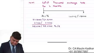 CA Final SFM(New) Jan. 2021 Q.3(b)