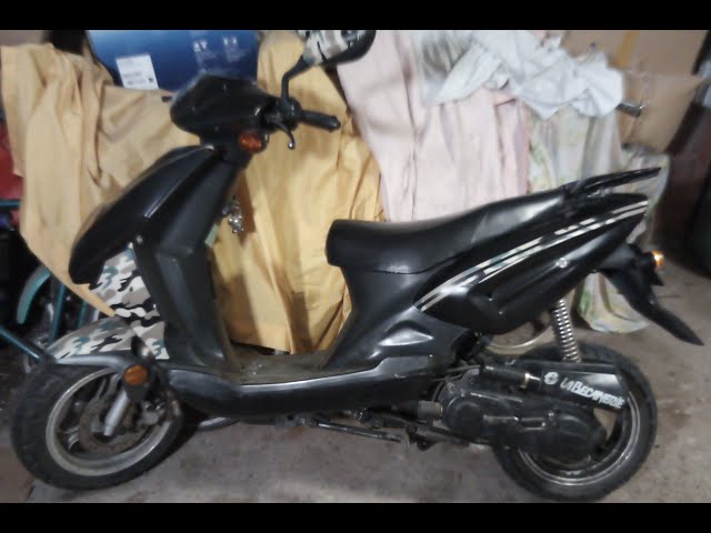 demonte bougies scooter chinois gy6- Kymco agility - Peugeot Kisbee