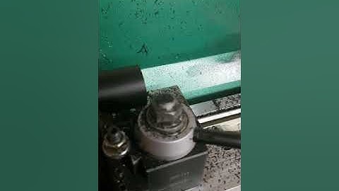 Grizzly G0602 cnc conversion. Machining a delrin Shift knob.  Mach 3 turn + Kipware T.