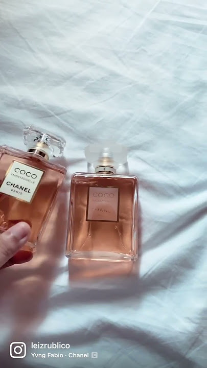 Chanel Coco Mademoiselle VS Chanel Coco Mademoiselle Intense #Chanel
