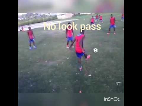 No Look Pass Skill During Training At M Makumbi United 