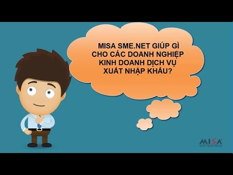 Phần mềm kế toán MISA SME.NET cho doanh nghiệp thuộc lĩnh vực xuất, nhập khẩu (Logistics)