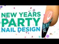 Young Nails Nail Demo - New Years Party Nail Design - Acrylic Nails