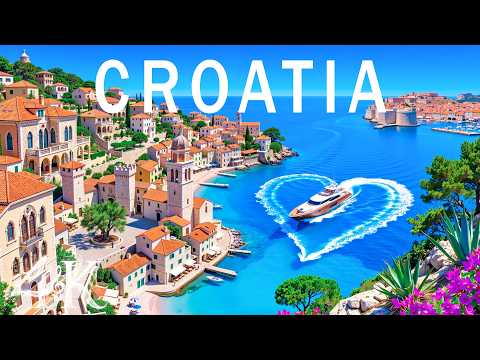 Croatia 🇭🇷 4K Drone Footage | Dubrovnik Coast, Historic Old Town & Crystal-Clear Adriatic Sea