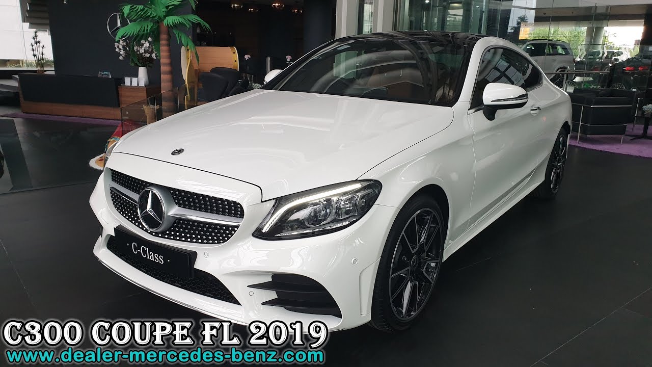 Mercedes C Coupe Facelift 2019 C300 Amg Line Fl Exterior Interior