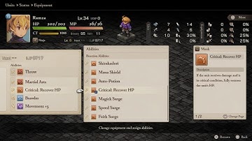 FINAL FANTASY TACTICS - The Ivalice Chronicles - Solo Ramza - Tactician - Part 8 [Wiegraf]