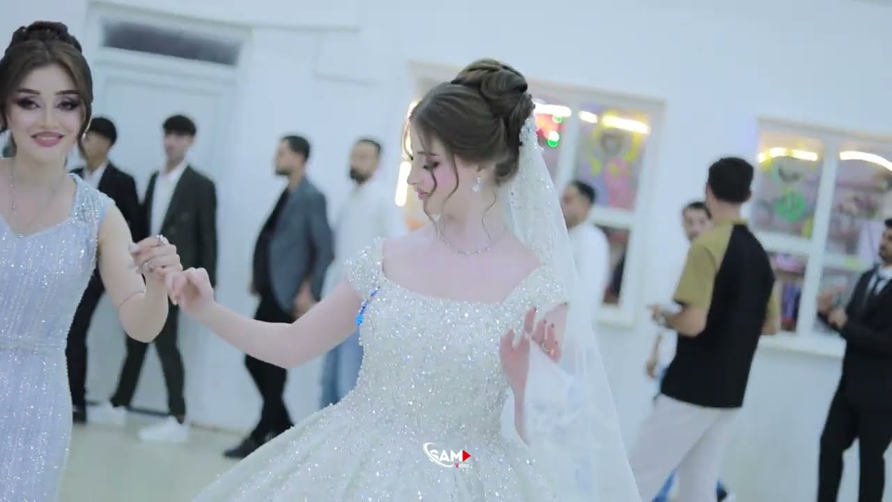 حفلة زفاف نيجيرفان & سمر الفنان احمد شنكالي جزء 5 تصوير شركة سام فيديو 