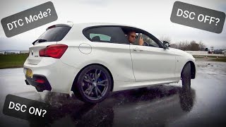 So, you don't think you need Traction Control? | Testing DSC on Goodwood Skid Pan | BMW M140i w. LSD