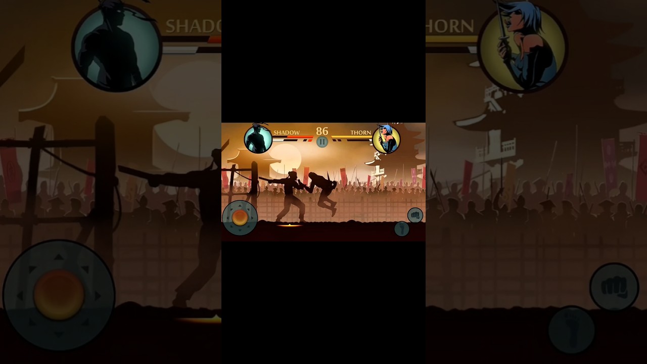 Тень против Шипа 😱😱 