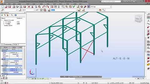 Exercise 5   Part 3   Moving Load   3D Frame Robot Structural Analysis