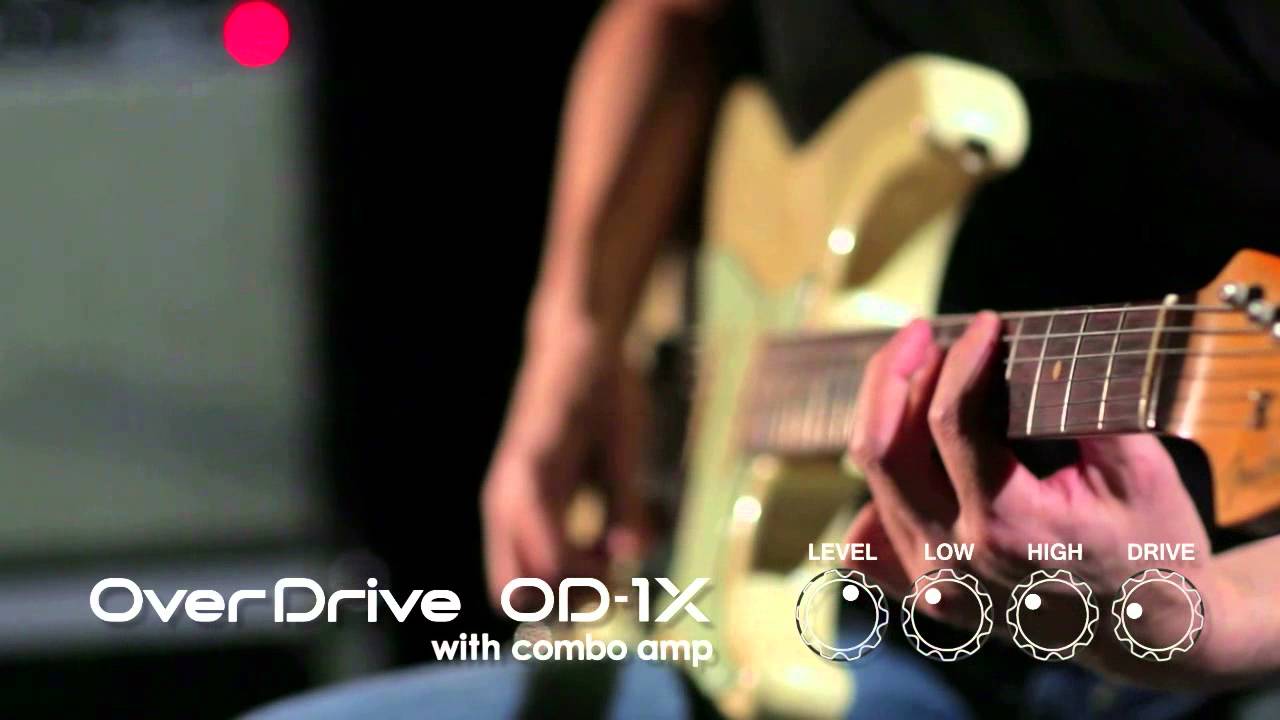 ギターのエフェクター音比べ！BOSS編オーバードライブ【OD-1X/OD-3/OS 