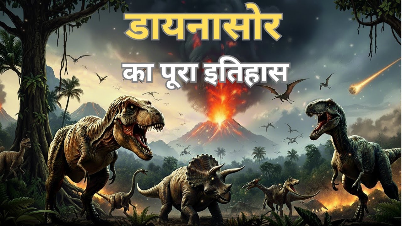 The History of Dinosaurs in Hindi | Dinosaurs History | Documentary Bharat