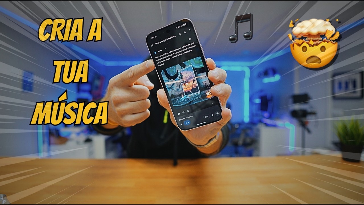 🔥 O Gemini agora cria MÚSICA com IA 🎵🤯 | Lyria 3 da Google 🚀 - YouTube