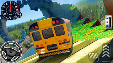 GT Bus Stunt Mega Ramp Bus Racing Simulator 3D - Android Gameplay