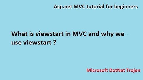 What is Viewstart in MVC
