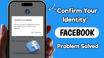 Confirm Your Identity Facebook Problem Solve | Facebook Confirm Your Identity Problem