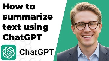 How to summarize text using ChatGPT (FULL GUIDE 2025)
