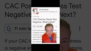Positive Calcium score but negative stress test What to do