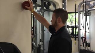 Wall-Ball Rhythmic Stabilization