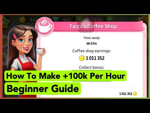 【My Cafe】How To Earn Money Fast - PART 1