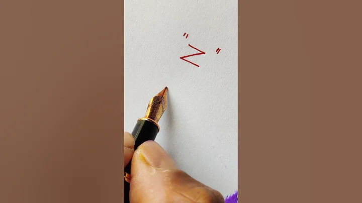 How to sign letter Z?❤️✍️