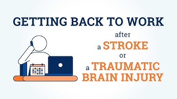 Returning to work after a stroke or traumatic brain injury. Here’s how.