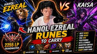 🔻 Hanql Ezreal vs Kaisa - Runes to Carry - Hanql Ezreal Guide