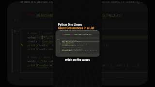 Did You Know Python Can Count Any List Automatically In Just One Line? 🔥