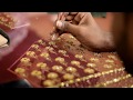 ONE OF OUR BEST WORKS YET | DESIGNER LEHENGA MAKING PROCESS  | FLORAL DESIGN | AARI/MAGGAM WORK