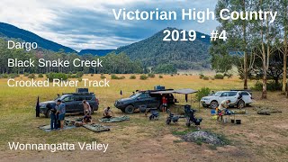 Victorian High Country 4x4 and Camping - 2019 #4 Dargo, Crooked River Track, Wonnangatta Valley